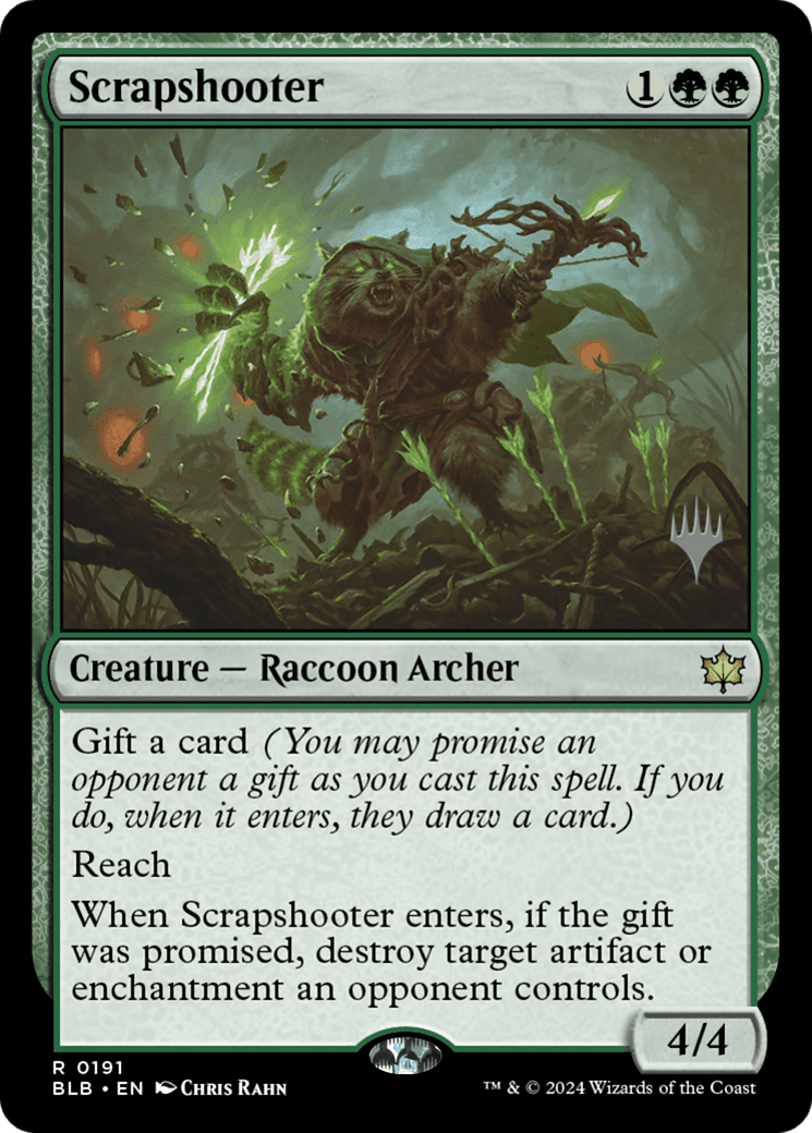 Scrapshooter (Promo Pack) [Bloomburrow Promos]