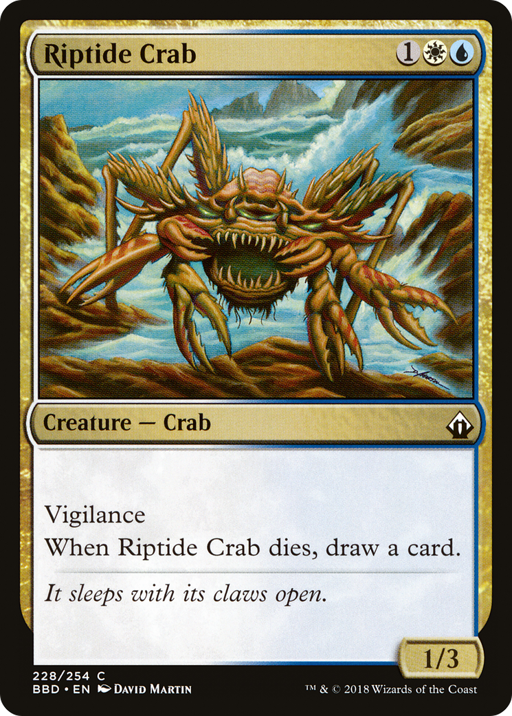 Riptide Crab [Battlebond] Foil