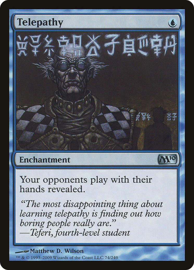 Telepathy [Magic 2010] Foil