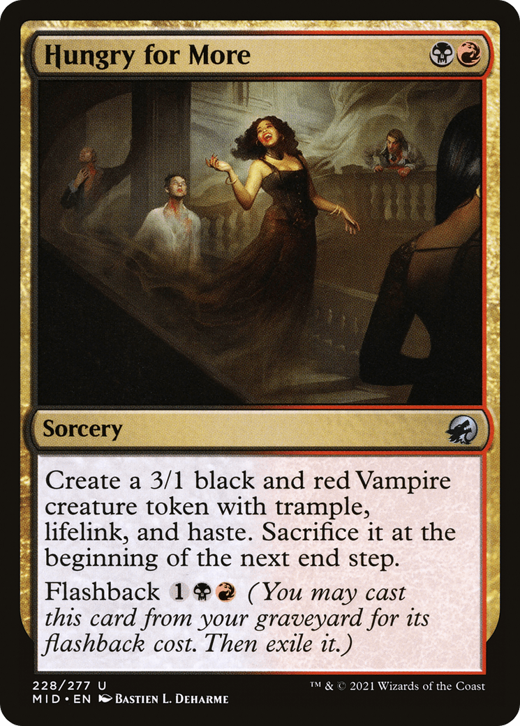 Hungry for More [Innistrad: Midnight Hunt] Foil