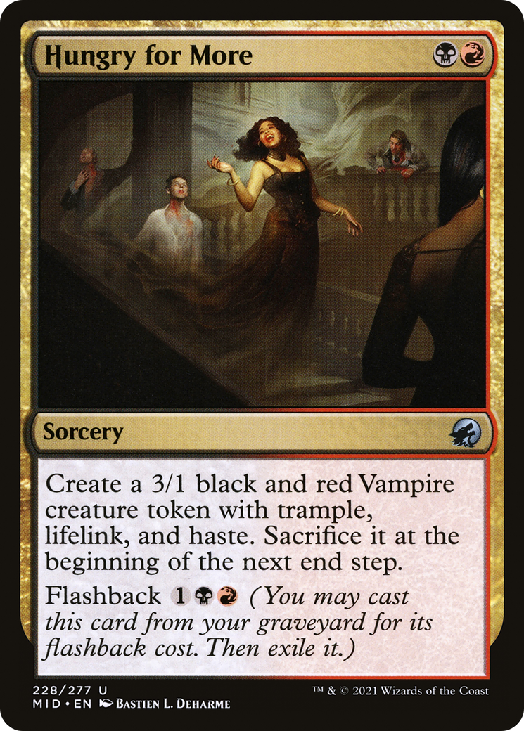 Hungry for More [Innistrad: Midnight Hunt] Foil