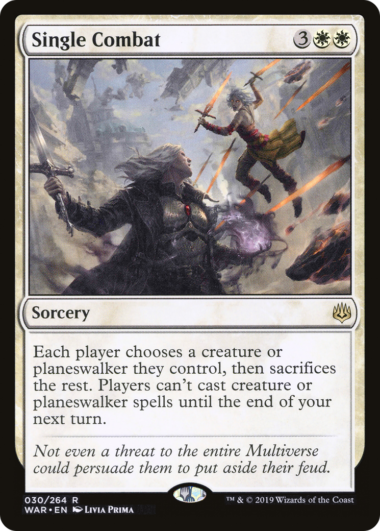 Single Combat [War of the Spark] Foil