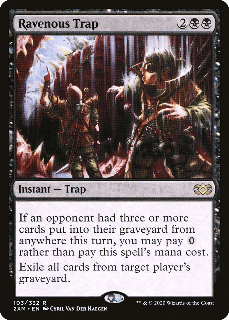 Ravenous Trap [Double Masters] Foil