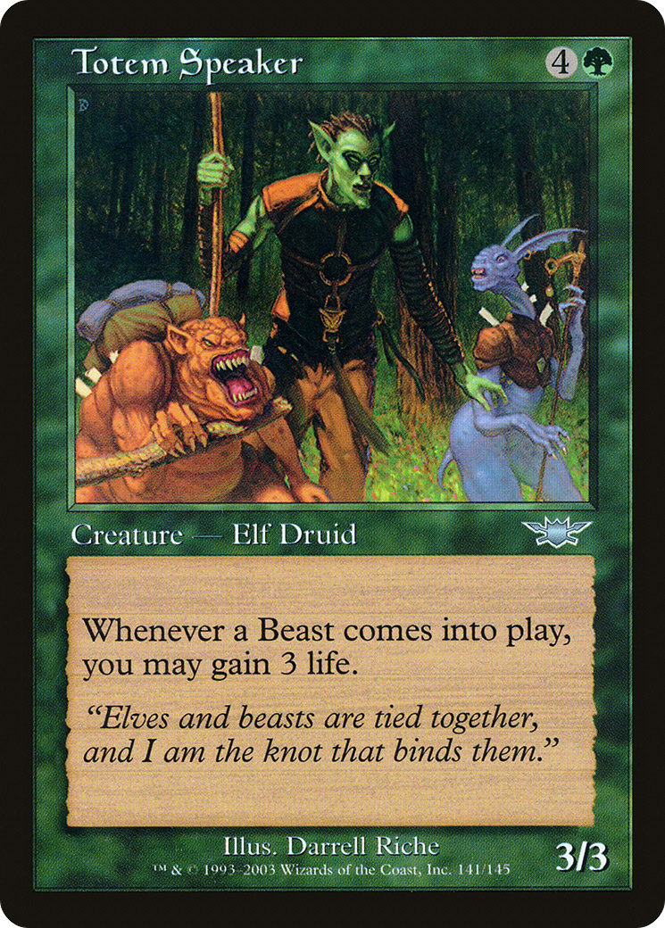 Totem Speaker [Legions] Foil