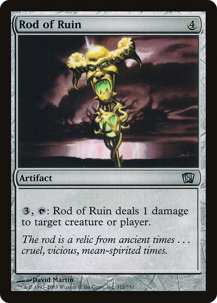 Rod of Ruin [Eighth Edition] Foil