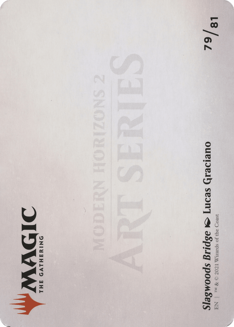 Slagwoods Bridge // Slagwoods Bridge (AMH2-079) - Modern Horizons 2 Art Series (Borderless)