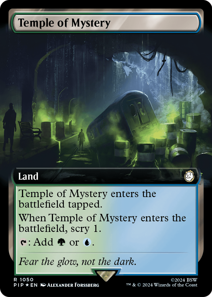 Temple of Mystery (Extended Art) (Surge Foil) [Fallout]