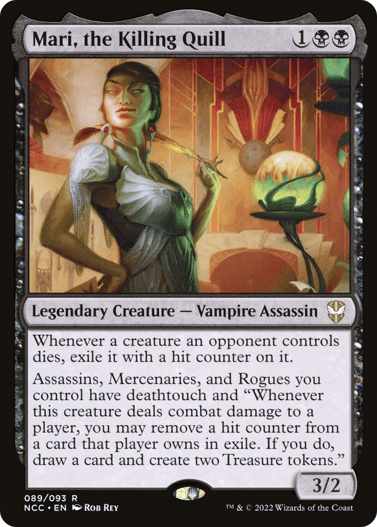 Mari, the Killing Quill [Streets of New Capenna Commander] Foil
