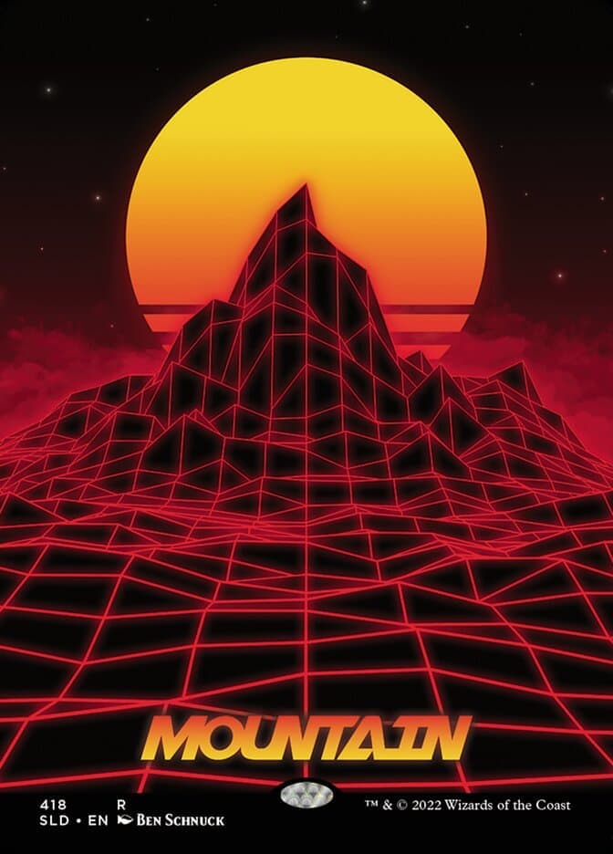 Mountain (418) [Secret Lair Drop Series] Foil