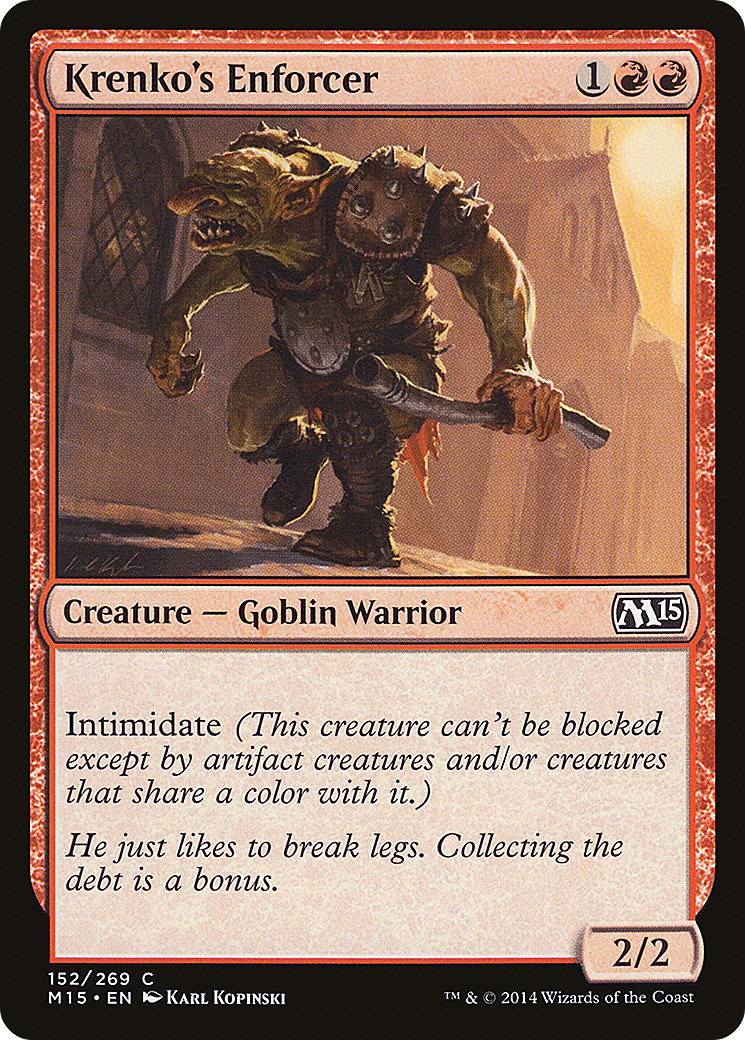 Krenko's Enforcer [Magic 2015] Foil
