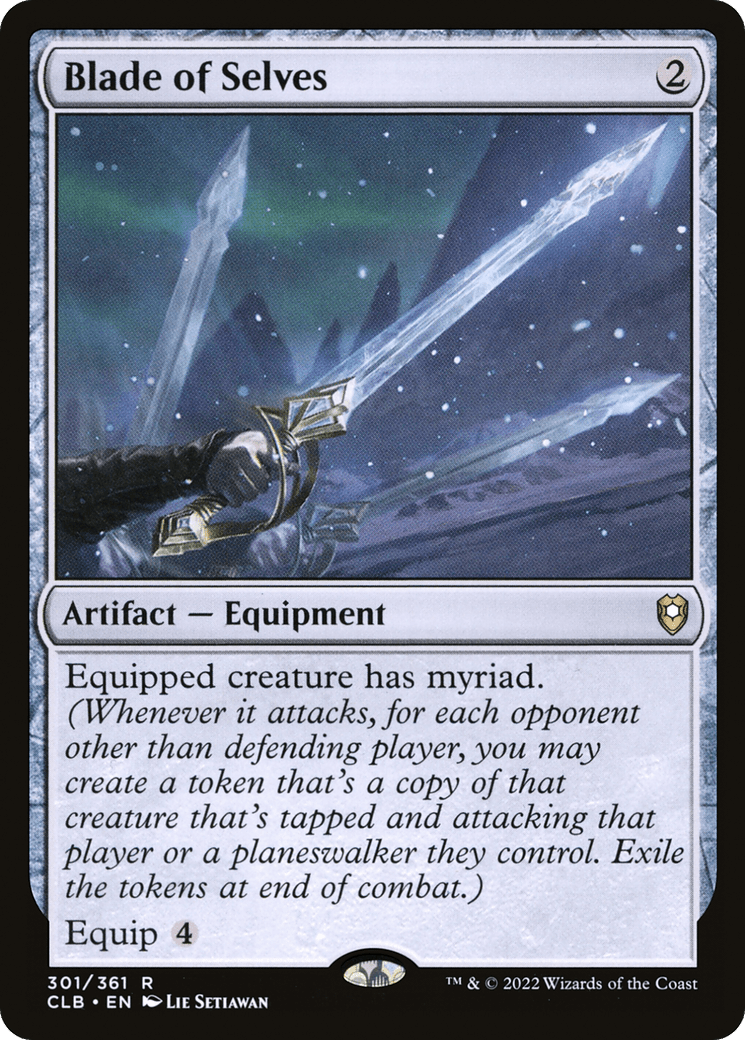 Blade of Selves [Commander Legends: Battle for Baldur's Gate] Foil