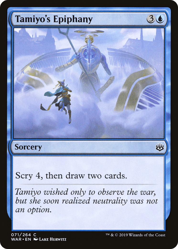 Tamiyo's Epiphany [War of the Spark] Foil