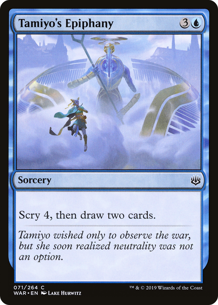 Tamiyo's Epiphany [War of the Spark] Foil