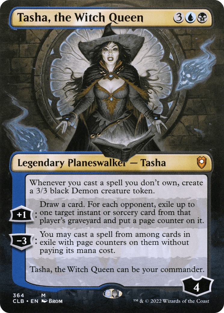 Tasha, the Witch Queen (Borderless) [Commander Legends: Battle for Baldur's Gate] Foil