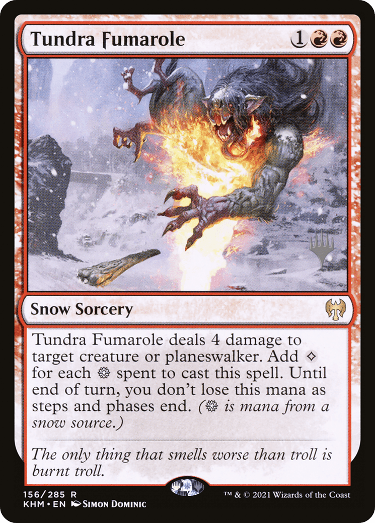 Tundra Fumarole (Promo Pack) [Kaldheim Promos] Foil