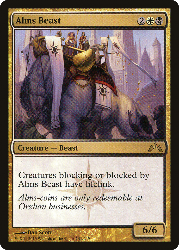 Alms Beast [Gatecrash] Foil