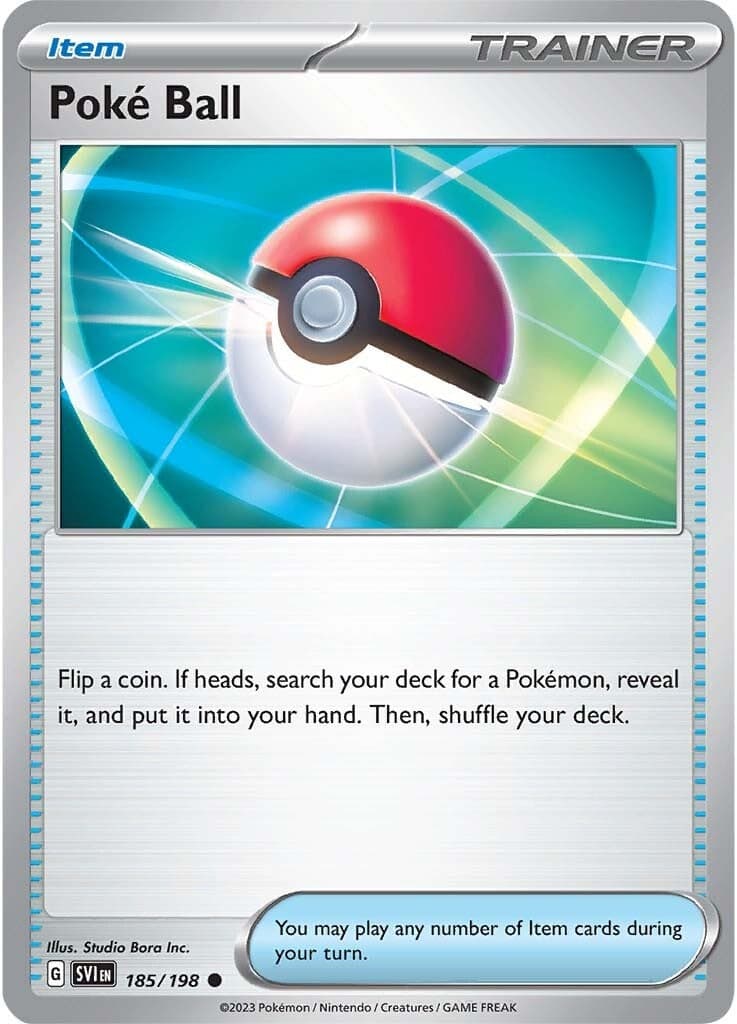 Poke Ball 185  SV01 Scarlet & Violet Base Set - Common