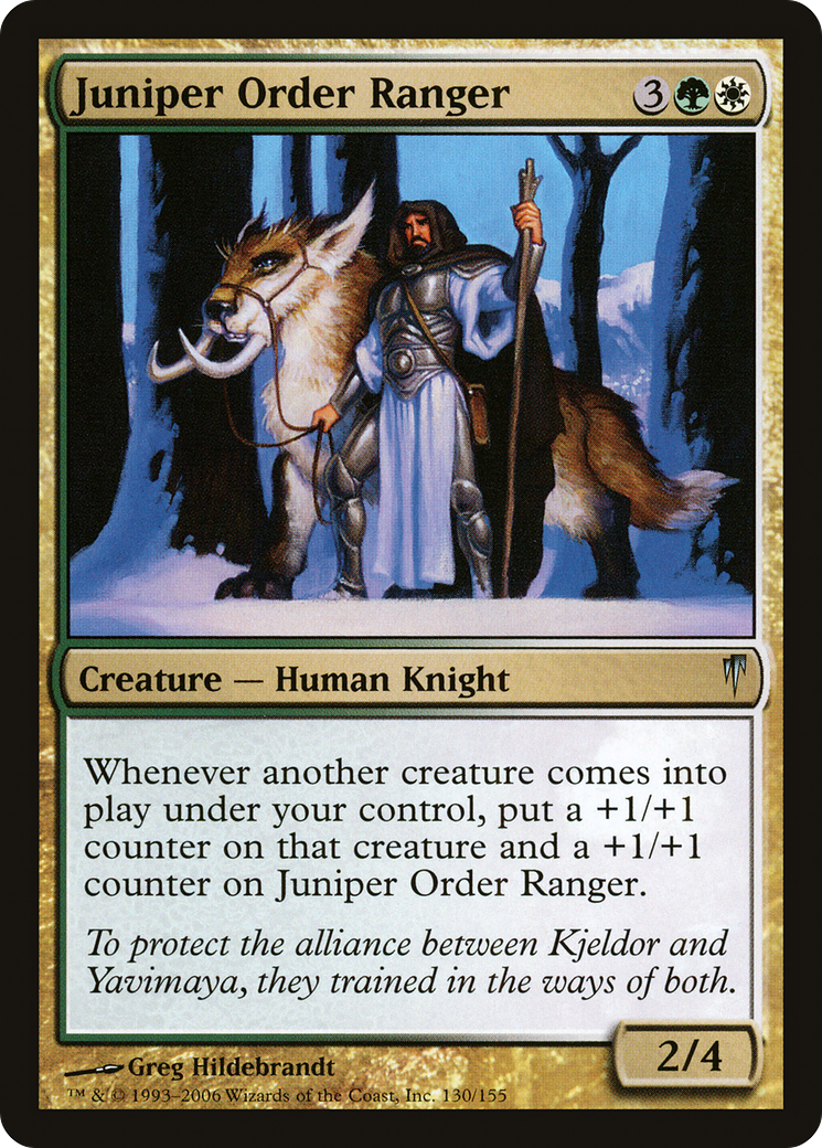 Juniper Order Ranger [Coldsnap] Foil