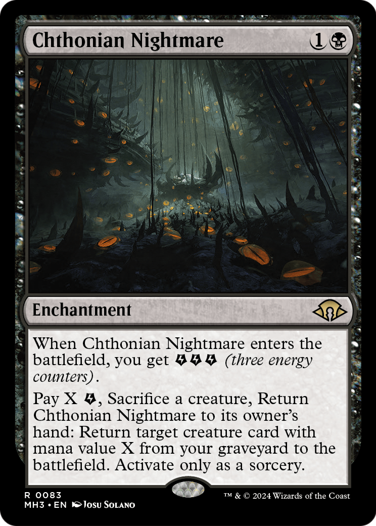 Chthonian Nightmare [Modern Horizons 3] Foil