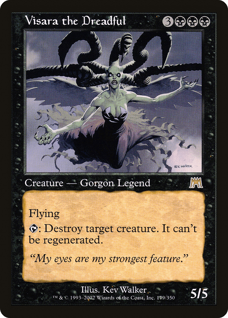 Visara the Dreadful [Onslaught] Foil