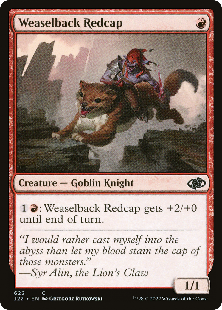 Weaselback Redcap [Jumpstart 2022]