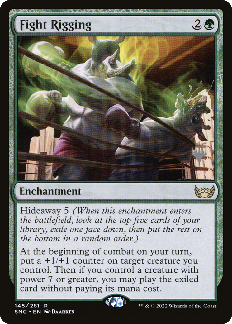 Fight Rigging (Promo Pack) [Streets of New Capenna Promos] Foil