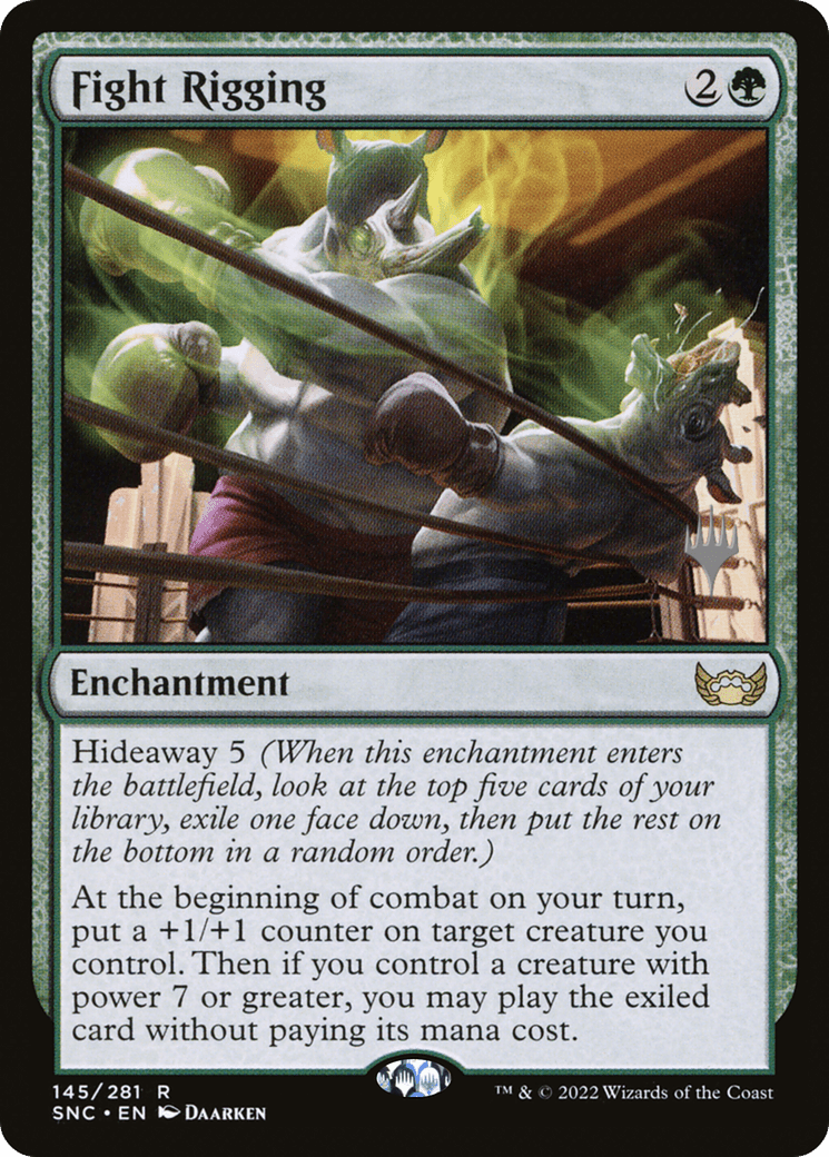 Fight Rigging (Promo Pack) [Streets of New Capenna Promos] Foil