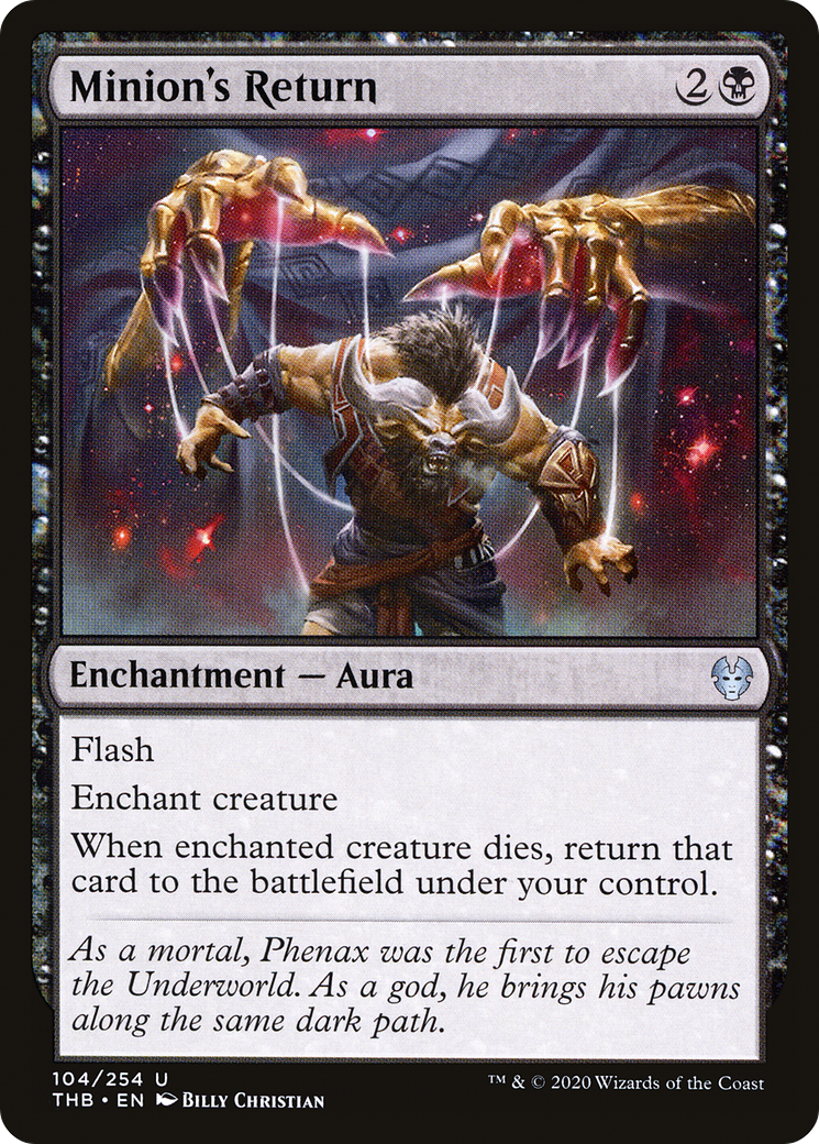 Minion's Return [Theros Beyond Death] Foil