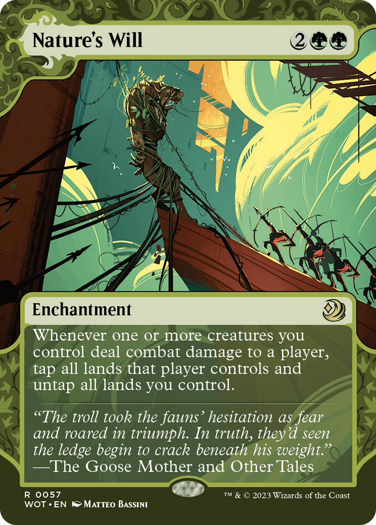 Nature's Will [Wilds of Eldraine: Enchanting Tales] Foil