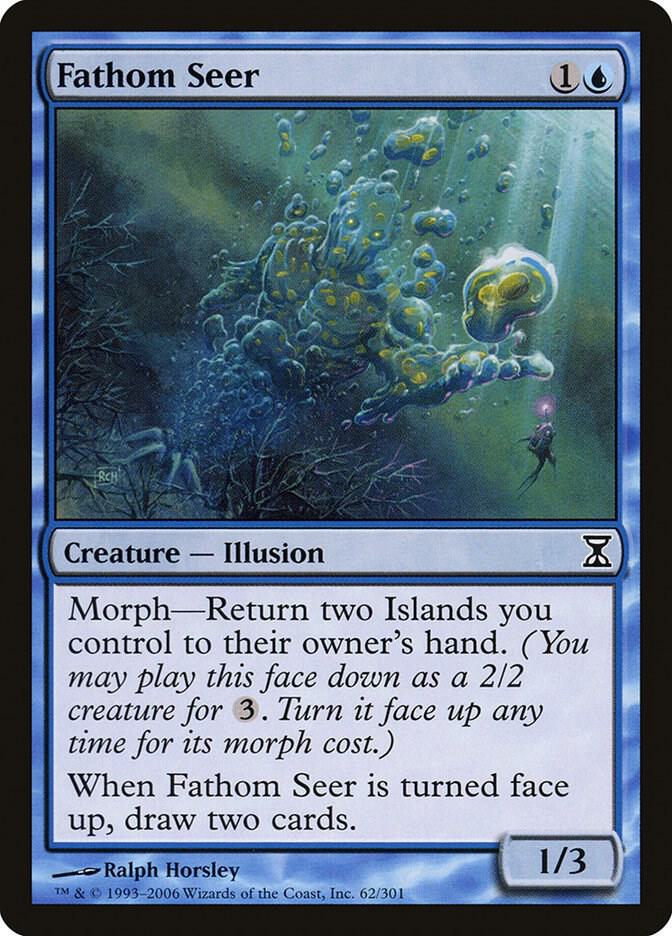 Fathom Seer 62/301 (Time Spiral)  - Foil