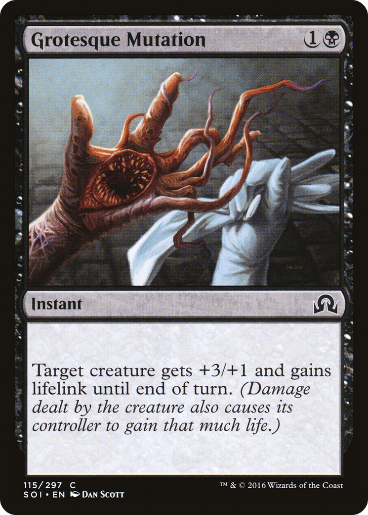 Grotesque Mutation [Shadows over Innistrad] Foil