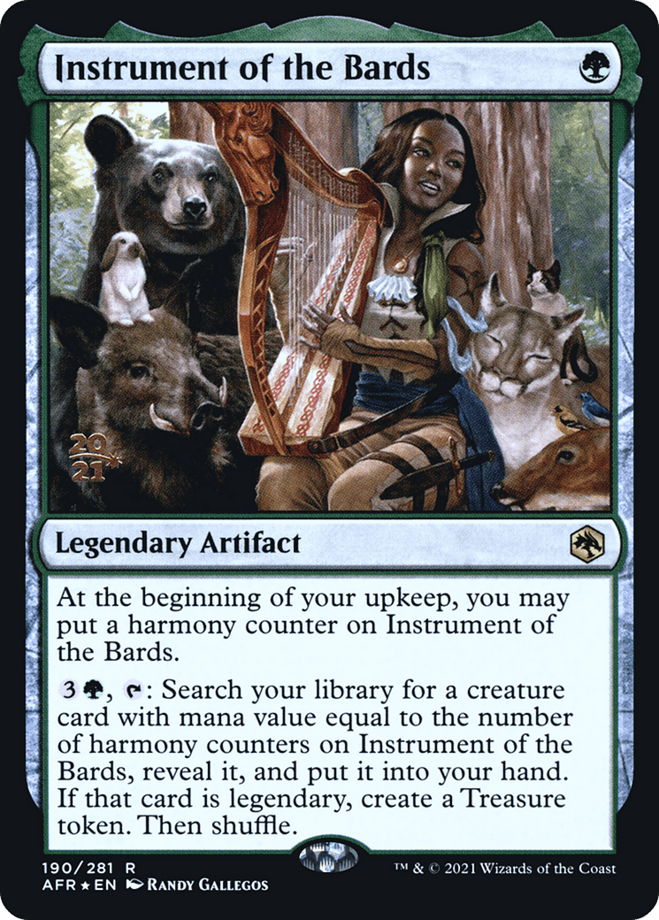 Instrument of the Bards [Dungeons & Dragons: Adventures in the Forgotten Realms Prerelease Promos]