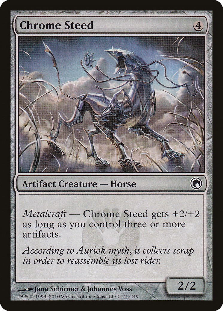 Chrome Steed [Scars of Mirrodin] Foil
