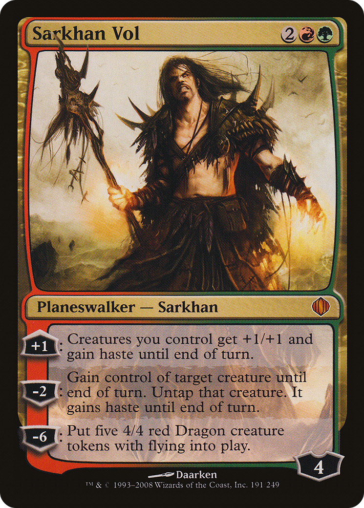 Sarkhan Vol [Shards of Alara] Foil