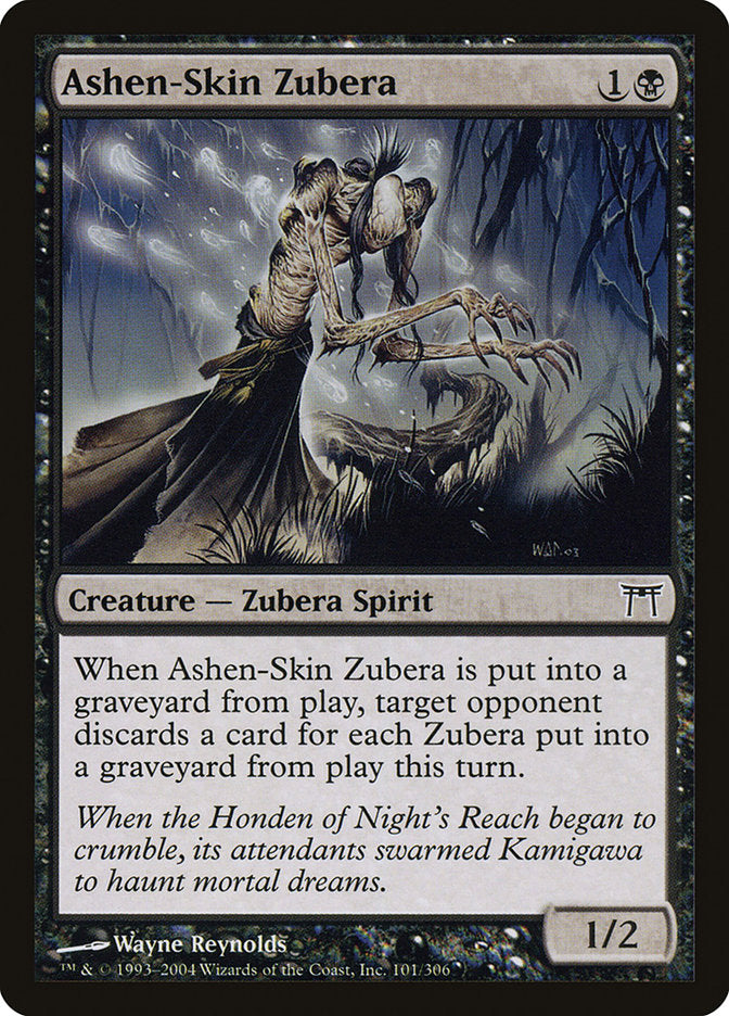 Ashen-Skin Zubera 101/306 (Champions of Kamigawa)  - Foil