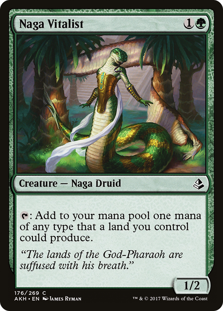 Naga Vitalist [Amonkhet] Foil