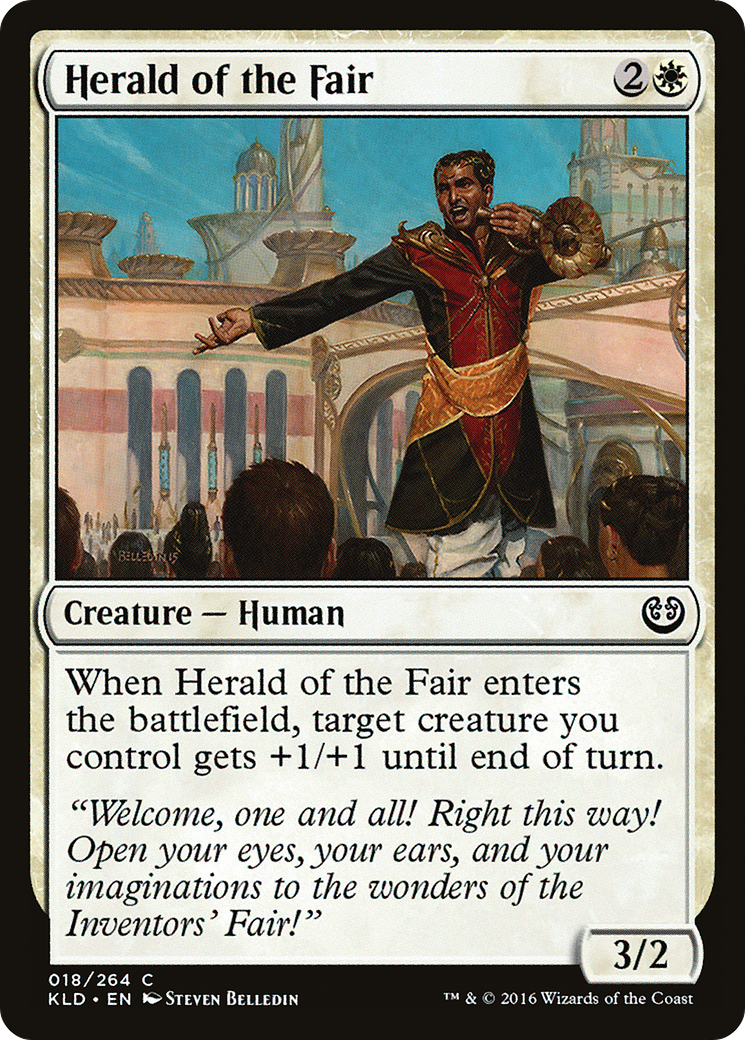 Herald of the Fair [Kaladesh] Foil