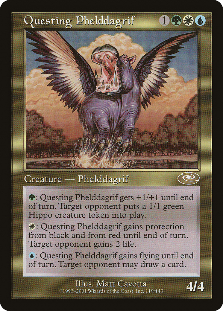 Questing Phelddagrif [Planeshift] Foil