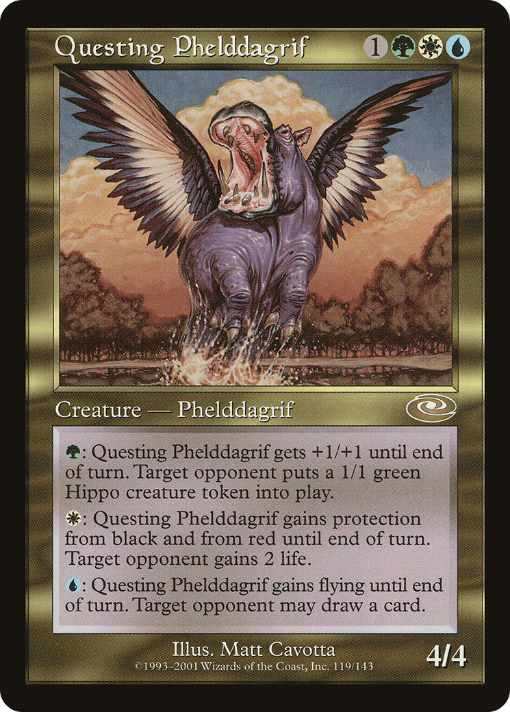 Questing Phelddagrif [Planeshift] Foil