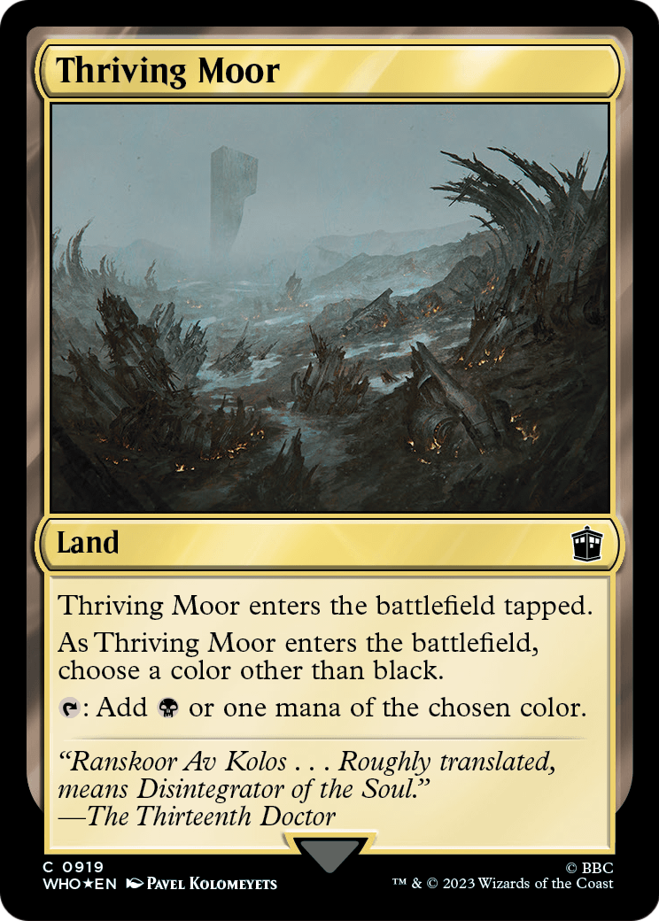 Thriving Moor (Surge Foil) [Doctor Who]