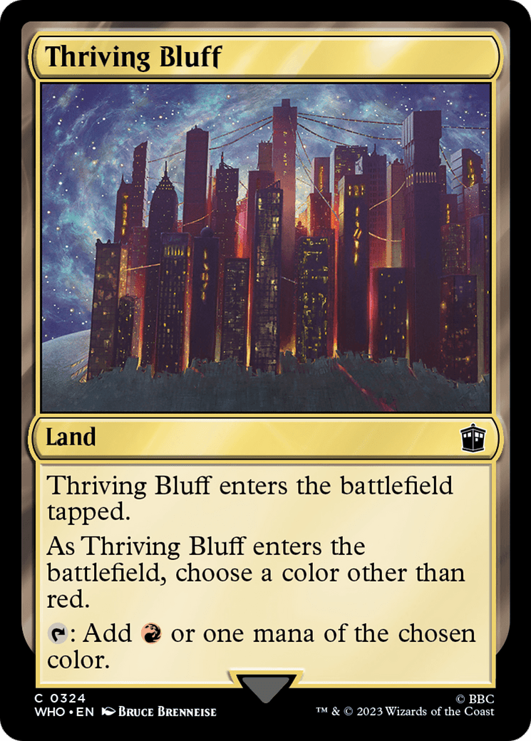 Thriving Bluff [Doctor Who] Foil