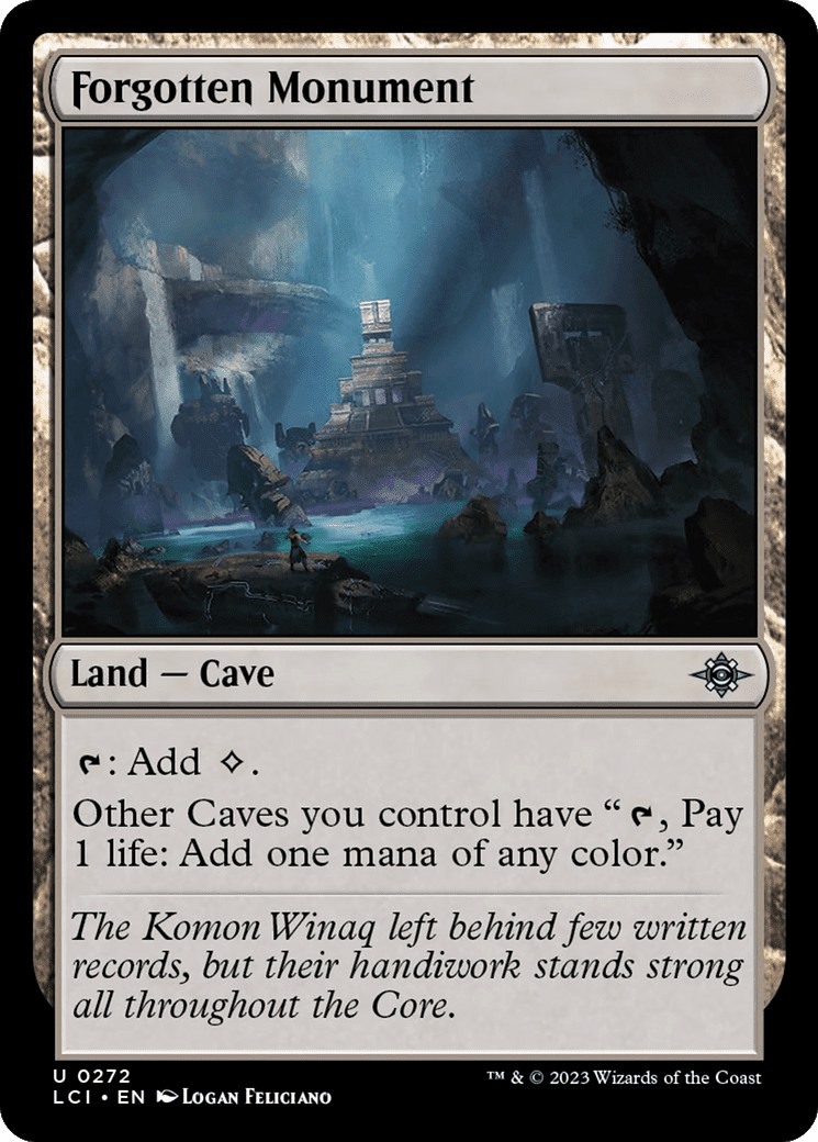 Forgotten Monument [The Lost Caverns of Ixalan] Foil
