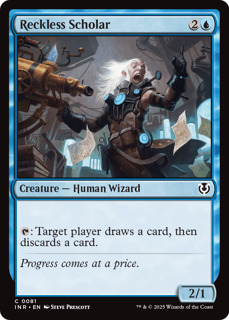 Reckless Scholar (-081) [Innistrad Remastered]