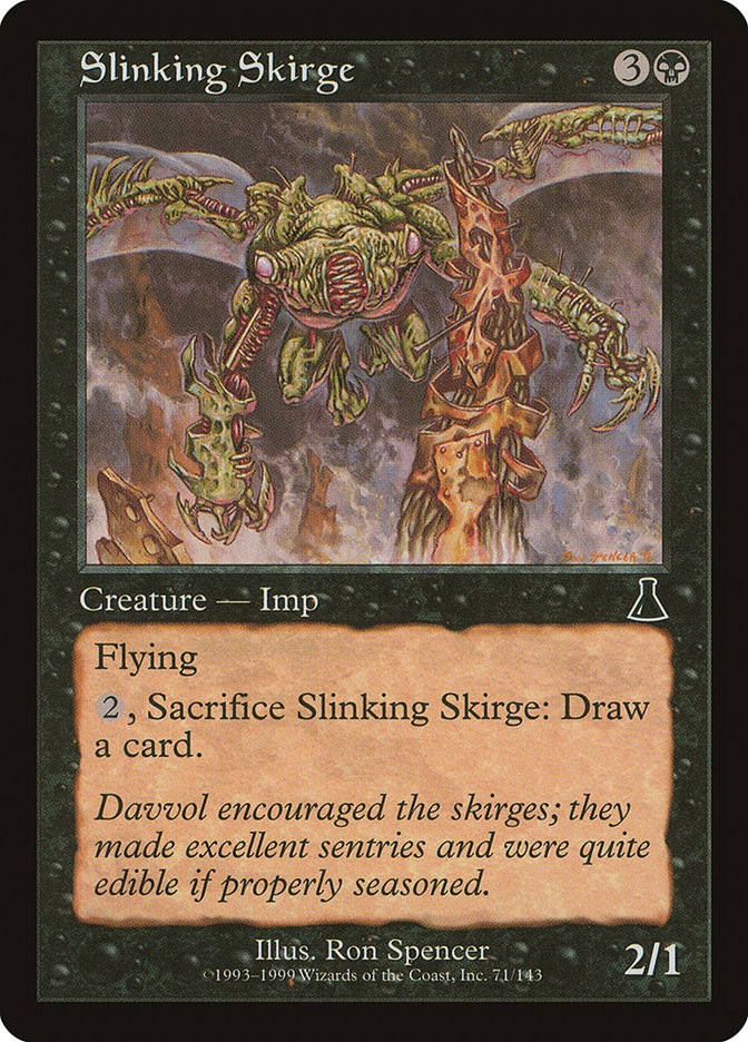 Slinking Skirge 71/143 (Urza's Destiny) 