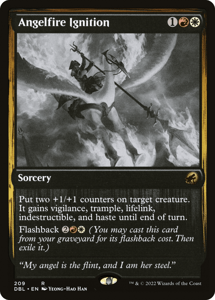 Angelfire Ignition [Innistrad: Double Feature] Foil