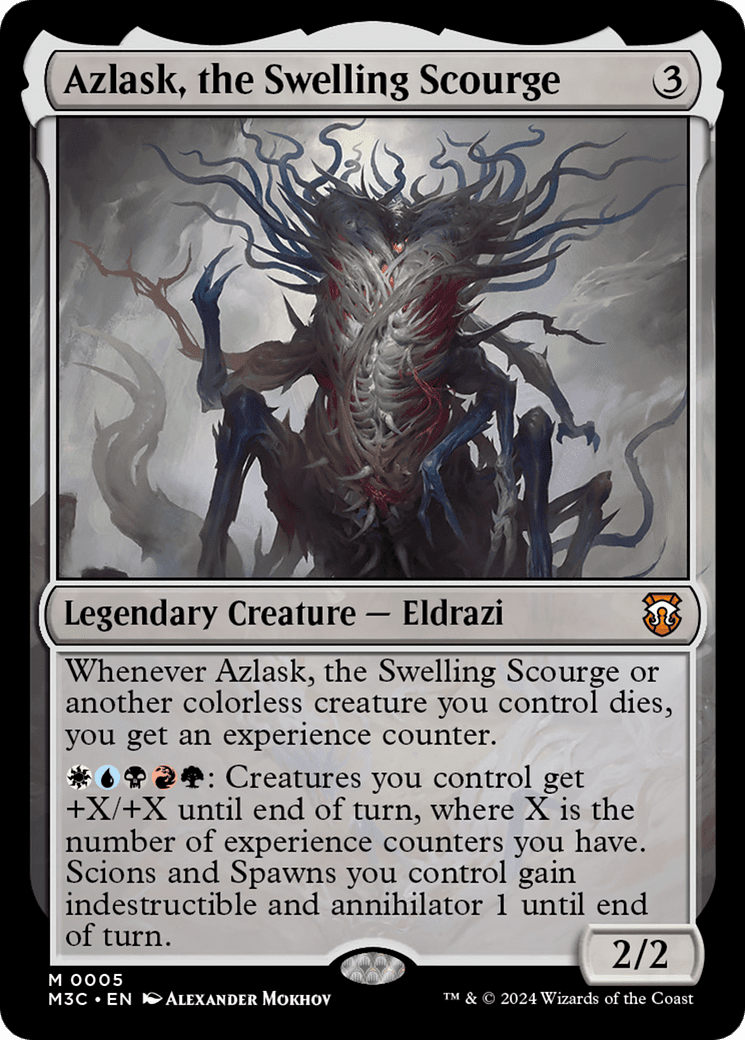 Azlask, the Swelling Scourge [Modern Horizons 3 Commander] Foil