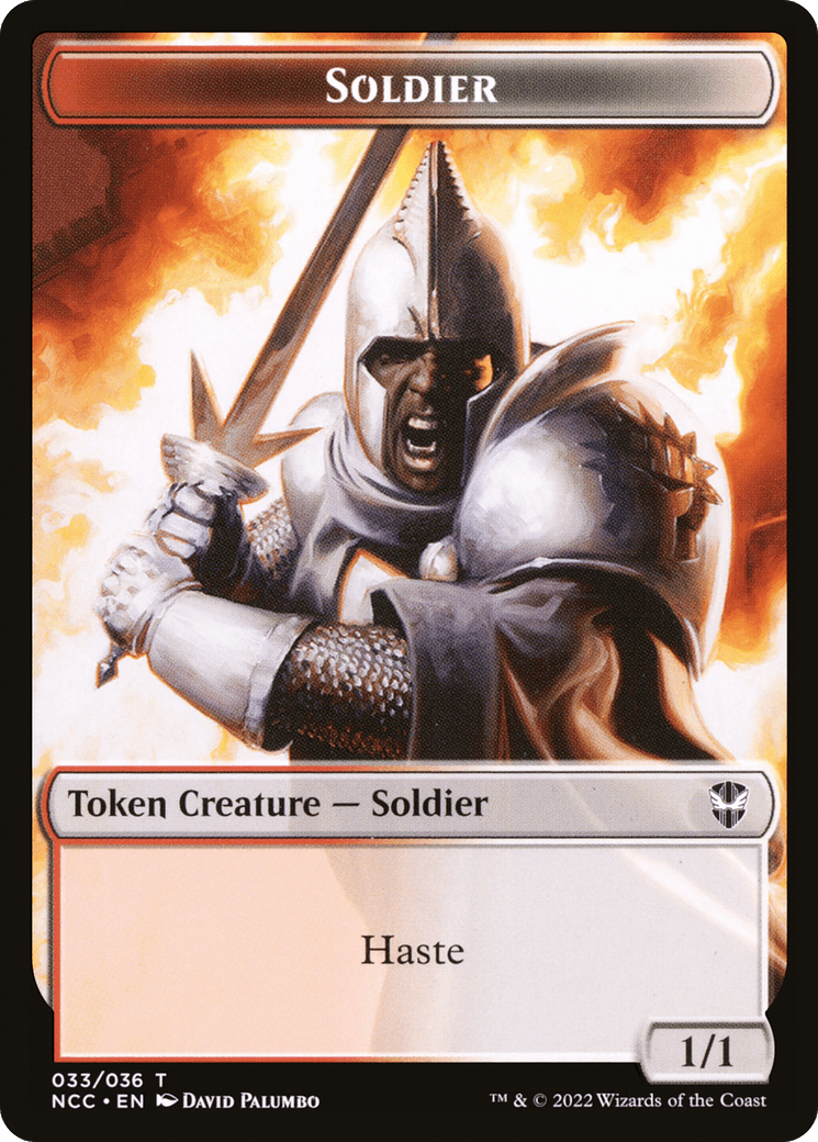 Soldier (TNCC-033) - New Capenna Commander Tokens Foil