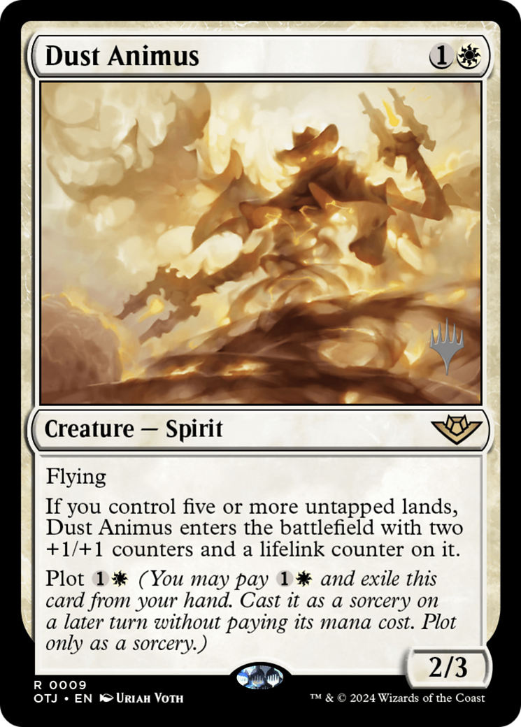 Dust Animus (Promo Pack) [Outlaws of Thunder Junction Promos] Foil