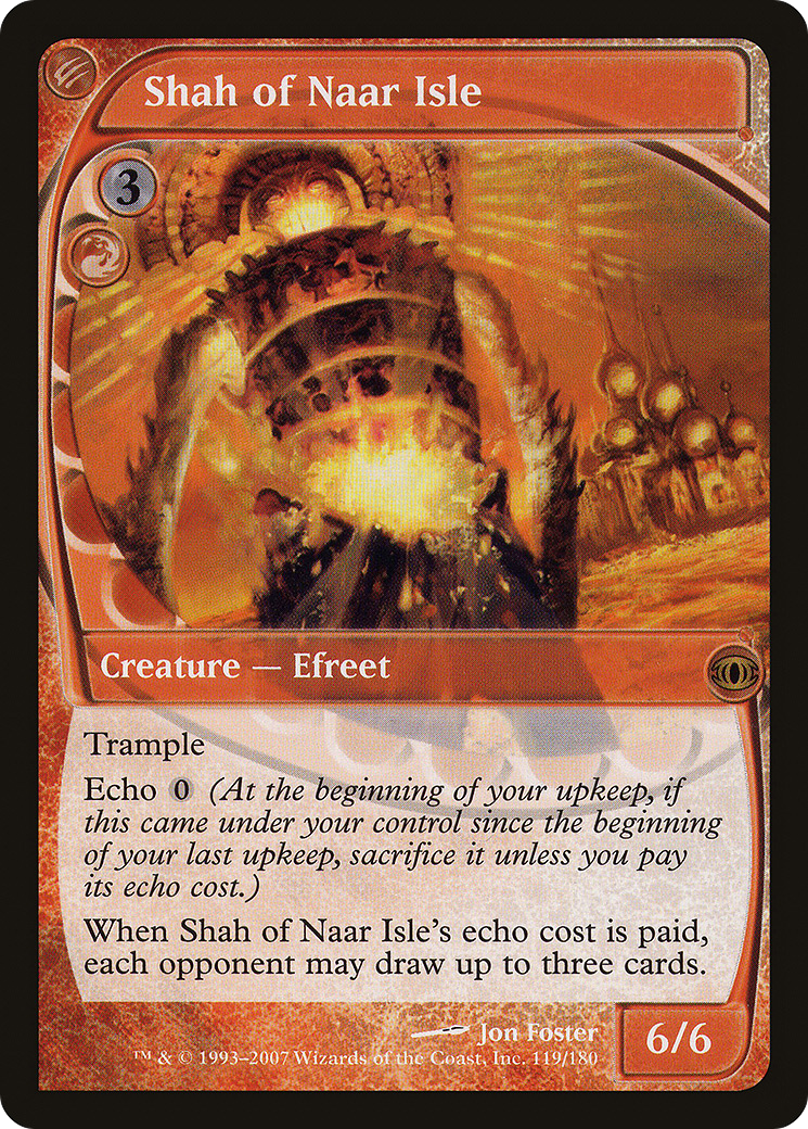 Shah of Naar Isle [Future Sight] Foil