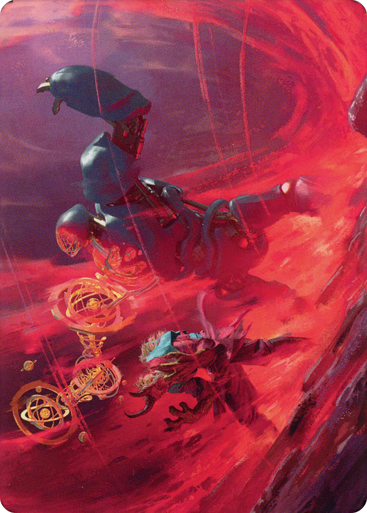 Twinferno // Twinferno (ADMU-039) - Dominaria United Art Series (Borderless) Foil